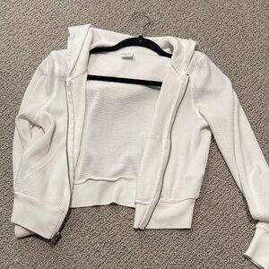 ARITZIA TNA Waffle Zip-Up